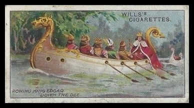 6 Eight Princes Rowing King Edgar down the Dee